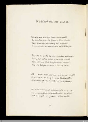 Die gesprungene Glocke