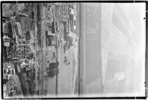 Me Gesamt, Rundblick von Bau Me 244 Dampfkesselhaus, Me 338 Tiefbunker mit Überdachung