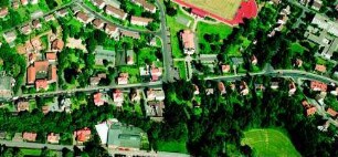 Gesamtanlage; Lauterbach, Gesamtanlage VI, südliche Stadterweiterung