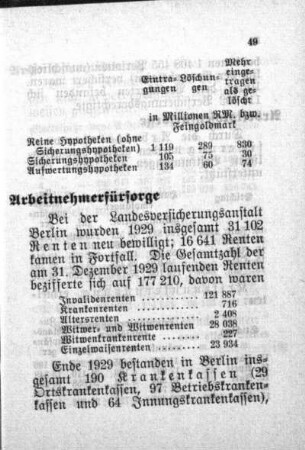 Soziale Fürsorge