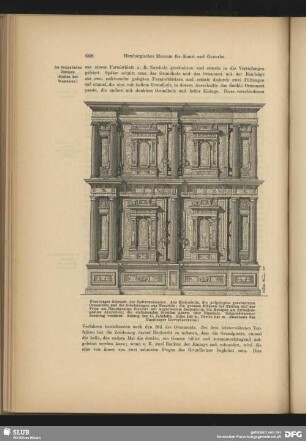 Nürnberger Schrank der Spätrenaissance