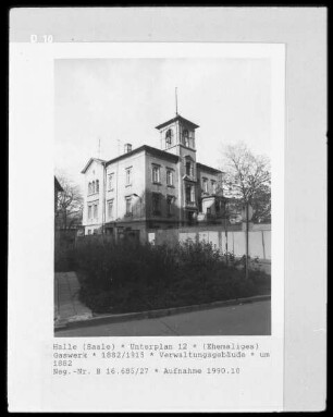 ehemaliges Gaswerk — Verwaltungsgebäude