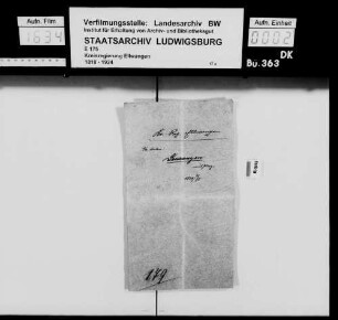 Allmanden und Realgemeinderechte zu Dewangen und in den Teilgemeinden Reichenbach und Rodamsdörfle