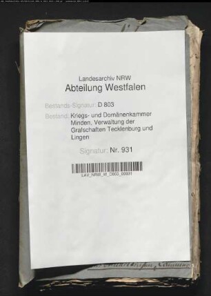 Die Salzfuhren und darüber von den Untertanen, Landständen und adligen Eigenbehörigen geführte Beschwerden