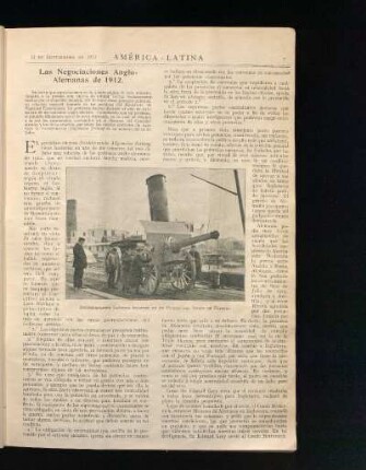 Las Negociaciones Anglo-Alemanas de 1912.