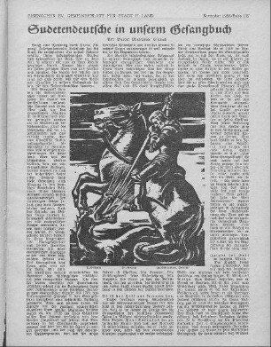 Sudetendeutsche in unserm Gesangbuch / Mitzenheim