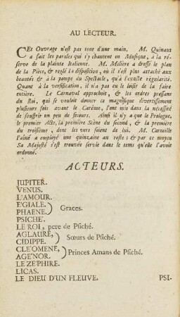 Acteurs.