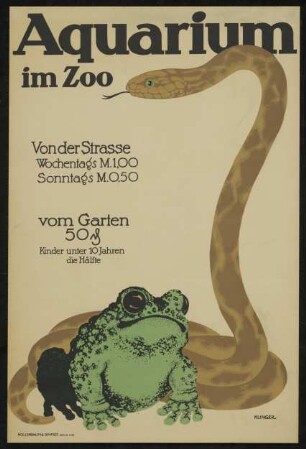 Aquarium im Zoo