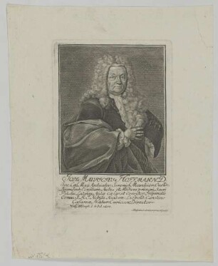 Bildnis des Joh. Mauricius Hoffmann