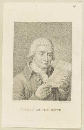 Bildnis des Christian Gottlob Heyne