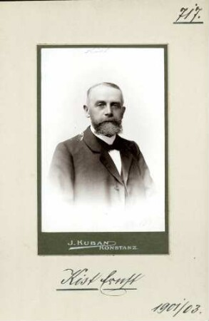Kist, Ernst, Nationalliberale