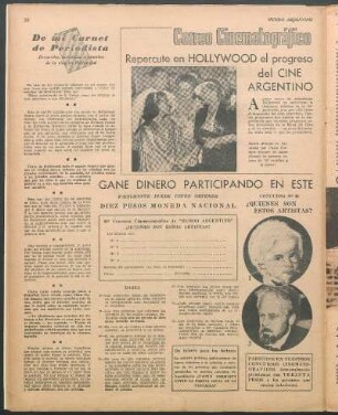 Repercute en Hollywood el progreso del cine argentino