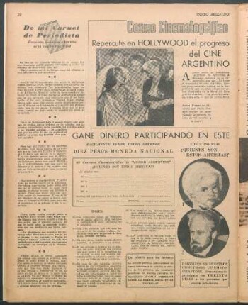 Repercute en Hollywood el progreso del cine argentino