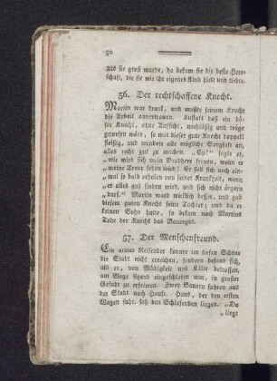 56. Der rechtschaffene Knecht.