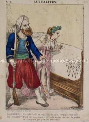 Actualités (2). La France/ Le Zouave