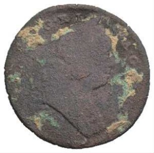 Fundmünze, Pfennig, 1759