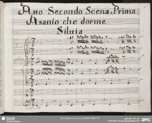 Antonio Lotti - L'Ascanio. Atto secondo