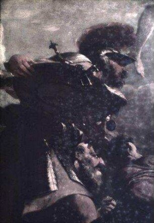 Mittelbild: Apoll von Genien umgeben als Allegorie der segensreichen Fürstenherrschaft