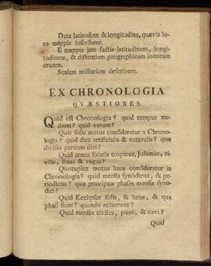 Ex Chronologia