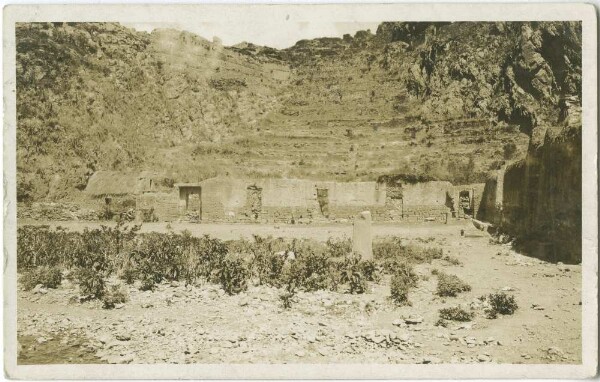 Remparts de la forteresse d'Ollantaytambo