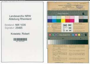 Entnazifizierung Robert Krawietz , geb. 14.06.1896 (Steiger)