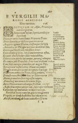 P. Vergilii Maronis Aeneidos liber tertius.