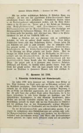 21. Hannover seit 1866