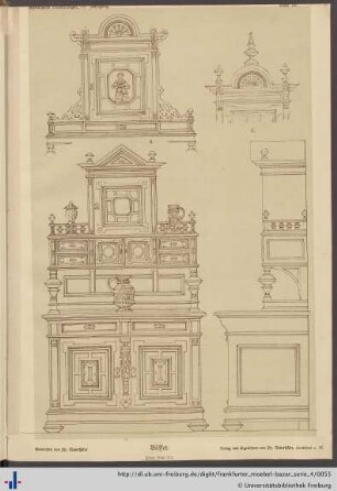 Blatt 78. Büffet (Siehe Blatt 77).
