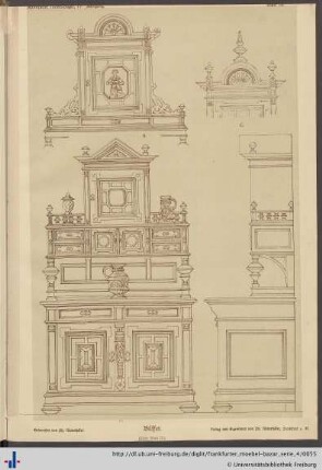 Blatt 78. Büffet (Siehe Blatt 77).