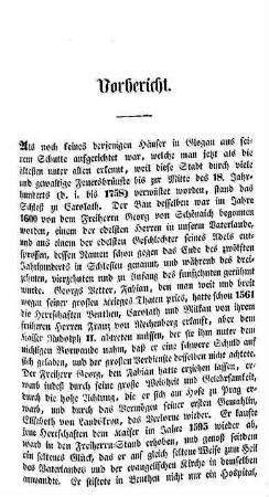 Vorbericht