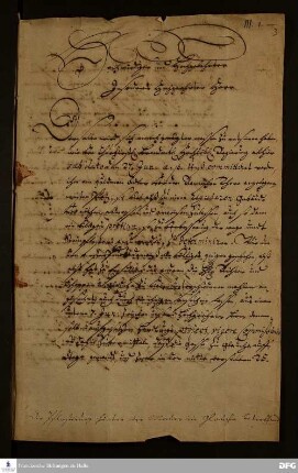 Brief von Andreas Bastineller und Christian Henrich Wippermann an August Hermann Francke.