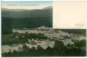 Marienbad. Blick vom Aussichtsturm