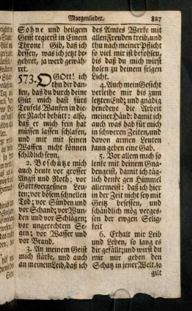 827-838, O Gott! ich thu dir danken...