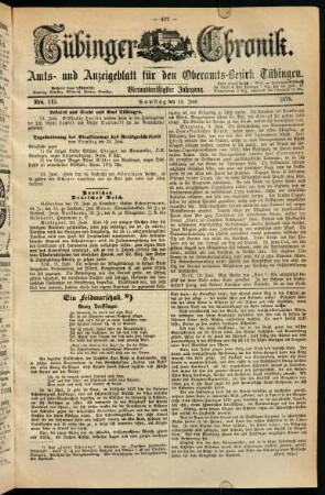 477-492, 15. Juni (Nro. 115) - 19. Juni (Nro. 118)