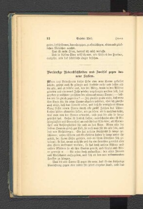 Vorläufige bedenklichkeiten und Zweifel gegen das neue System.