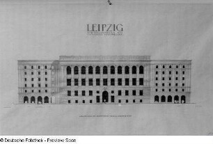 Anbauten an das alte Grassimuseum - Wilhelm Leuschner Platz
