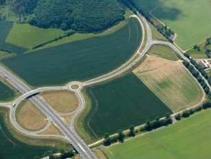 BAB A 38, Abzweig Friedland