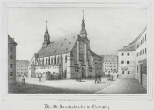 Die St. Jakobskirche in Chemnitz