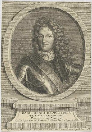 Bildnis des Franc. Henri de Montmorci, Duc de Luxembourg