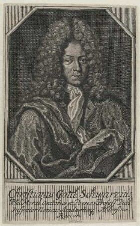 Bildnis des Christian Gottlieb Schwarz