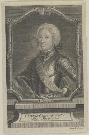 Bildnis des Carolus Emanuel Victor