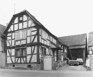 Fachwerkwohnhaus; Altenstadt, Obergasse 7