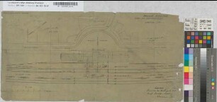 Bahnhof Bielefeld, Neubau des Empfangsgebäudes: Lageplan, M. 1:500