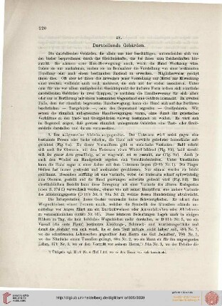 IV. Darstellende Gebärden