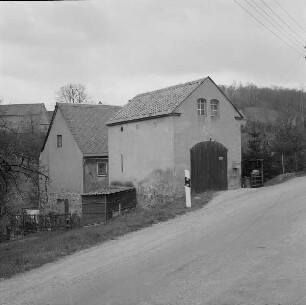 Großröhrsdorf. Spritzenhaus (bei Nr. 33), 19. Jh. Straßenansicht