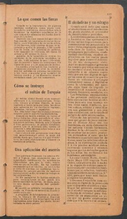 Una aplicación del aserrín