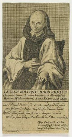 Bildnis des Paulus Boccone Modo Silvius
