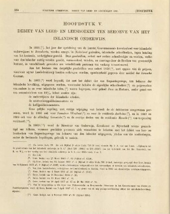 Hoofdstuk V. Debiet van leer- en leesboeken ten behoeve van het inlandsch onderwijs.