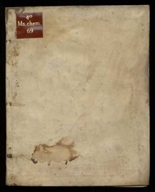 Chemische Prozesse, Exzerpte und Rezepte. Johannes Capito
