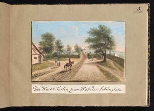 [N. 3] Der Wacht Posten zum Wöhrder Schänzlein. - Nürnberg-Wöhrd, Schanze
